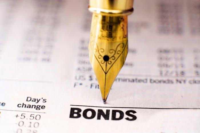 Weekly QE purchases of gov't bonds at 50% of target