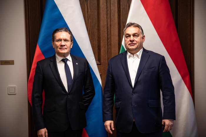 Orbán meets with Rosatom CEO in Budapest