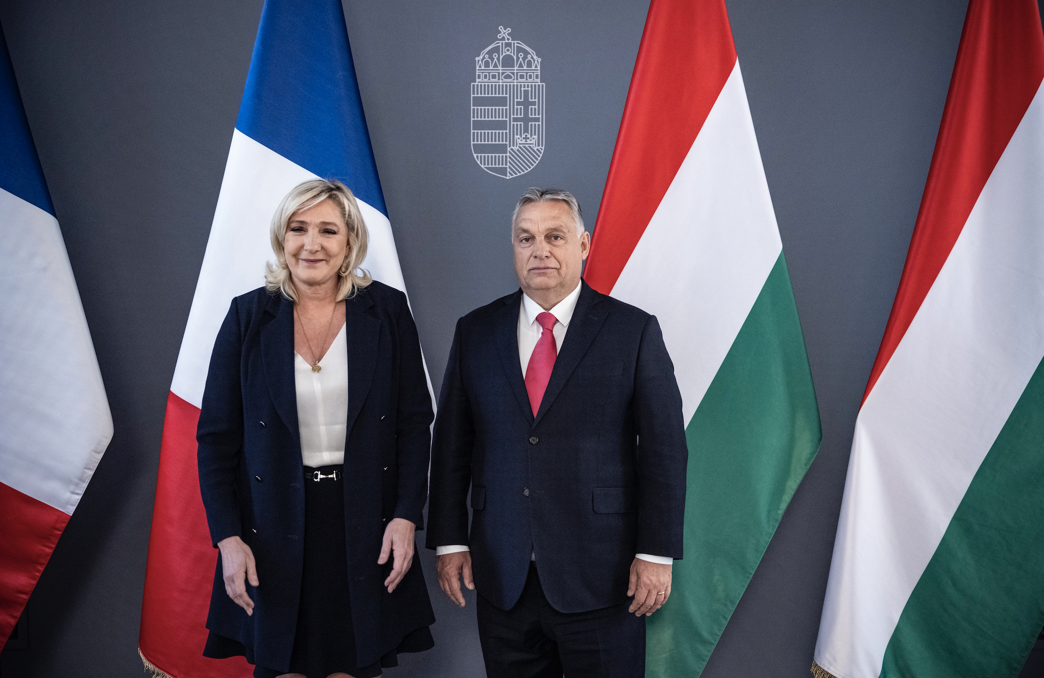 Orbán meets with Marine Le Pen in Budapest