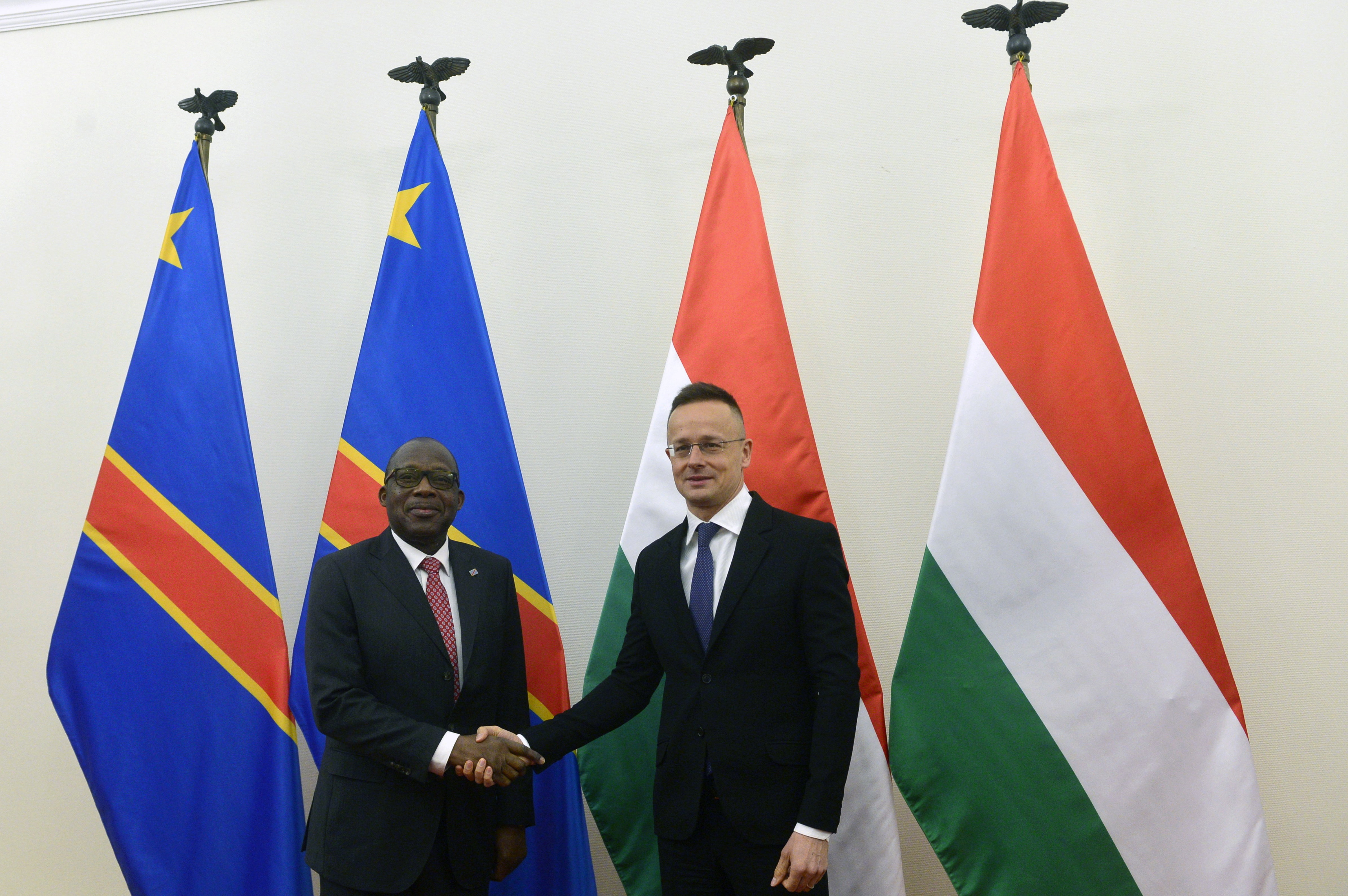 Szijjártó Meets With Congolese Counterpart in Budapest
