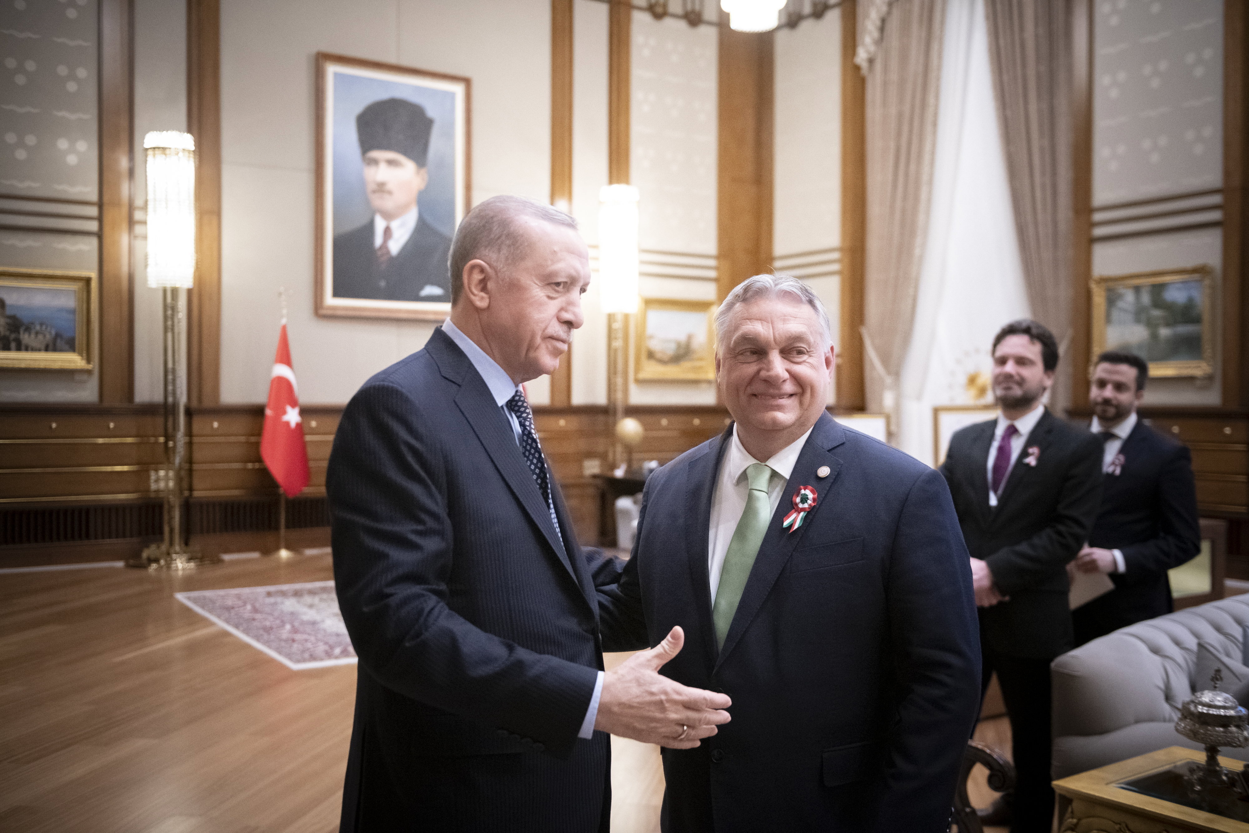 Orbán Meets With Erdogan in Ankara