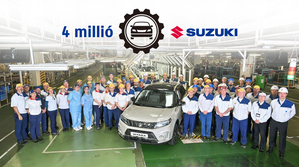 4 Millionth Suzuki Rolls off Esztergom Production Line